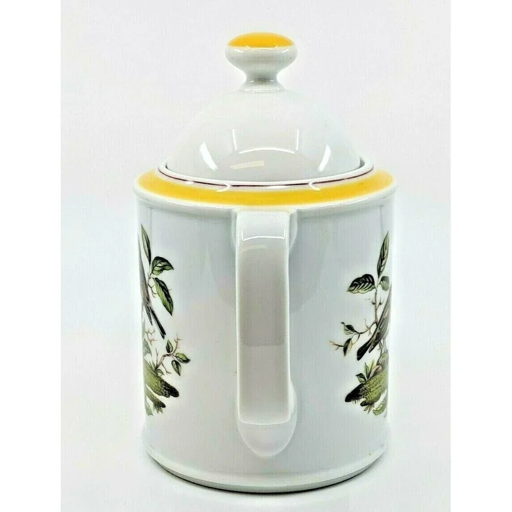 Royal Tettau Woodsong Coffee Pot and Lid Birds Made in Germany